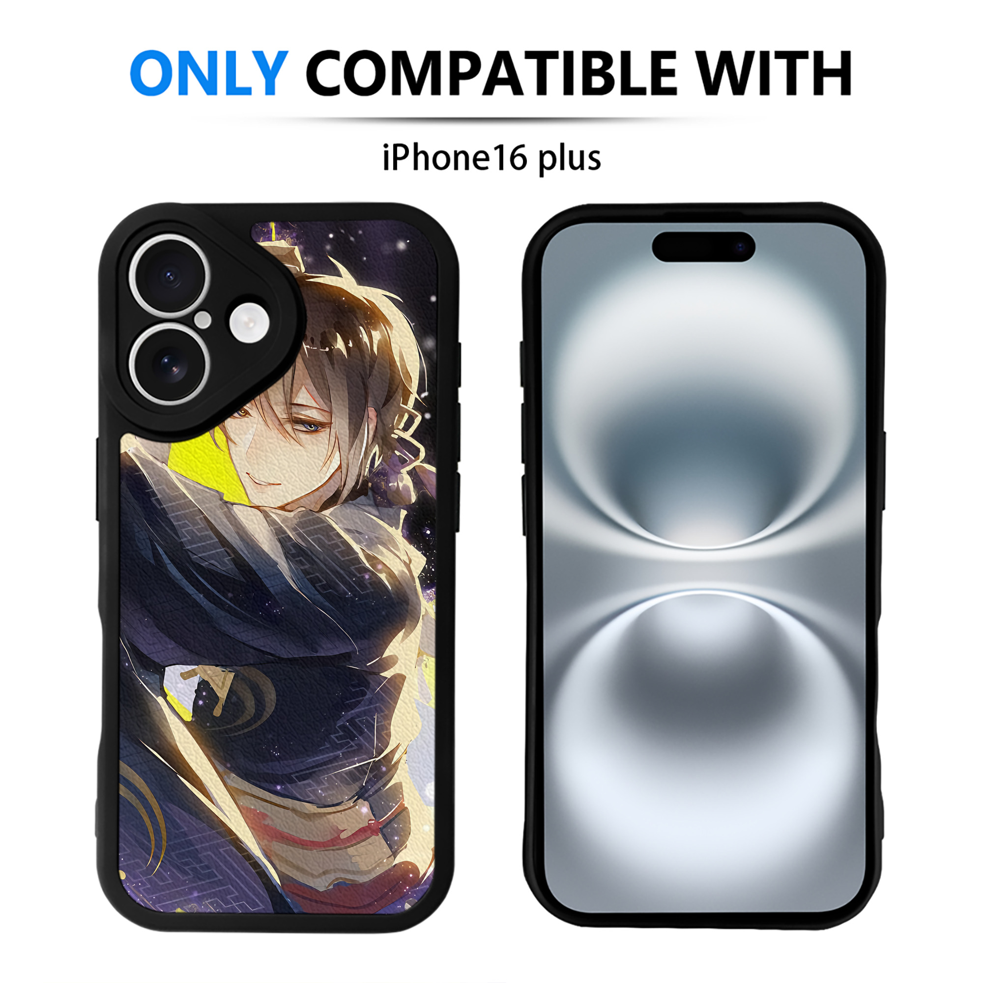 （画像用） 刀剣乱舞 Touken Ranbu 【iPhone 16シリーズ対応】シリコンスマホケース（レザー調） 材質：シリコン